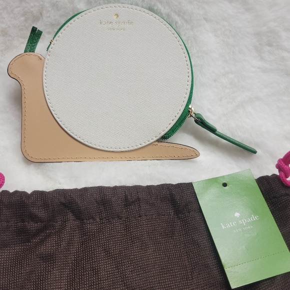 Kate Spade Snail Coin Purse RARE 2015 NWT - Picture 4 of 16